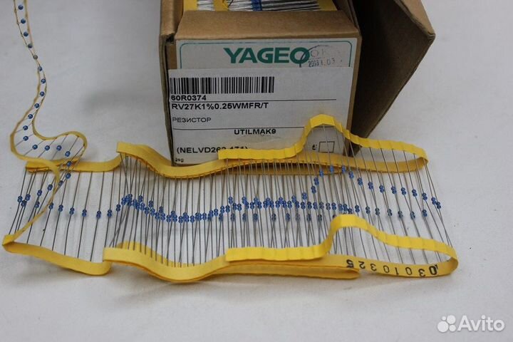 5000 шт RV27K10.25wmfr/T RV27K Резистор samwha