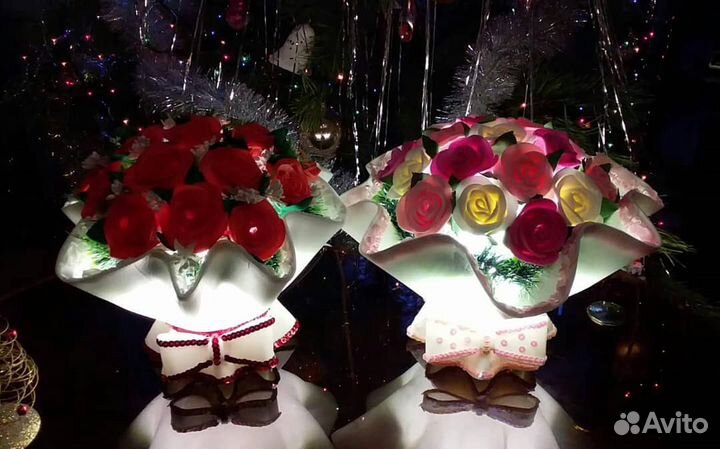 Ростовые цветы из изолона