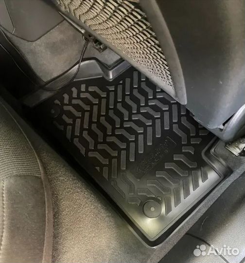 Коврики Audi A4 (B9) Правый руль салон 3D