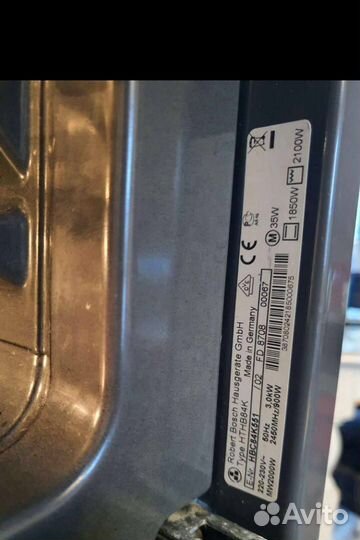 Духовка SVC/свч bosch