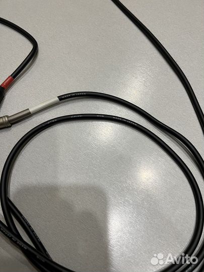 Межблочный кабель xlr - jack (Neutrik-Canare)