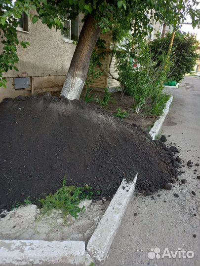 Земля чернозем плодородный грунт