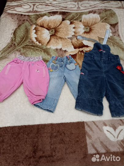 Вещи пакетом на девочку 1 год