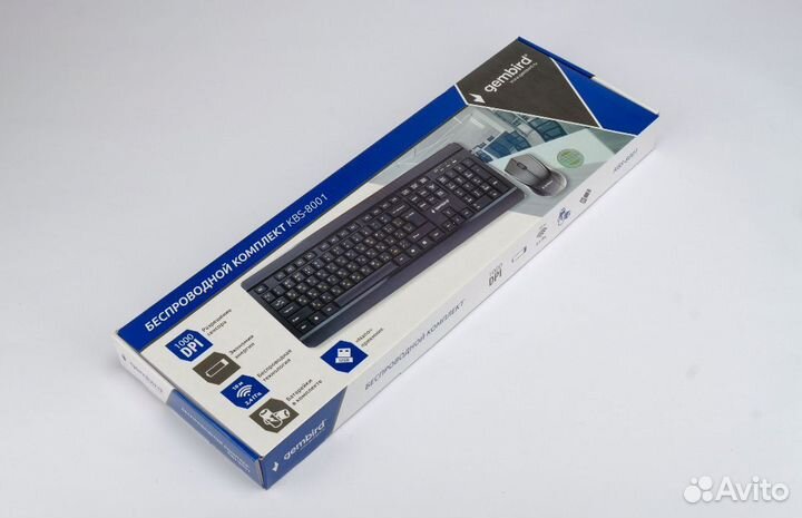 Комплект беспроводной клавиатура + мышь