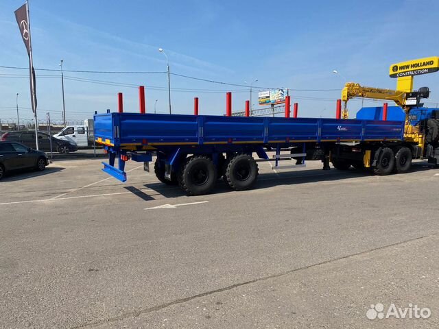 Полуприцеп лесовоз (сортиментовоз) ЧМЗАП 9906, 2023