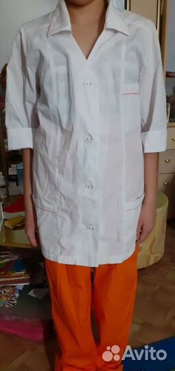 Медицинский халат и костюм 44-46 разм