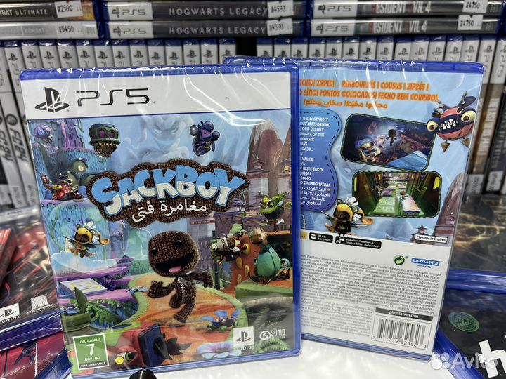 Диск PS5 Sackboy A Big Adventure / Новый