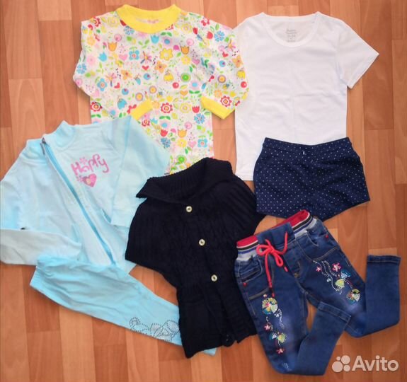 Вещи на девочку пакетом