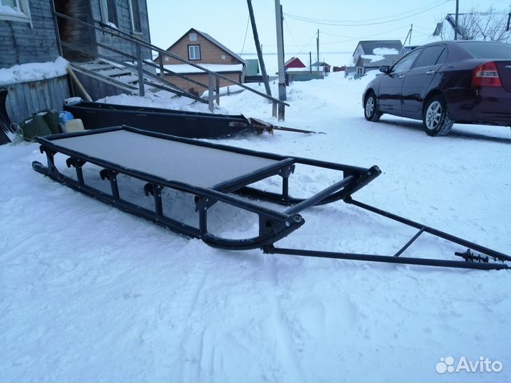 Сани для снегохода