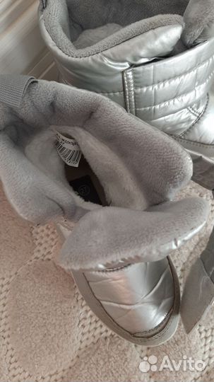 Дутики для девочки 27 размер