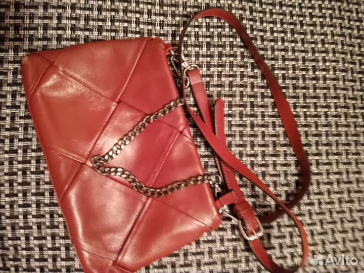 Бронь до 25 ноября.Сумка кожаная