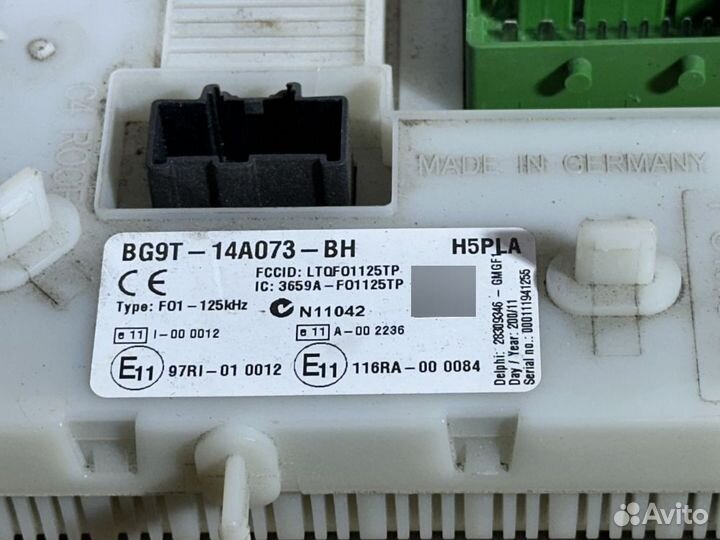 Блок BCM BG9T-14A073-BH Ford Mondeo 4