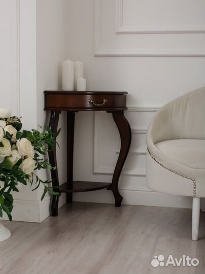 Консоль Угловая Элегант орех арт93258