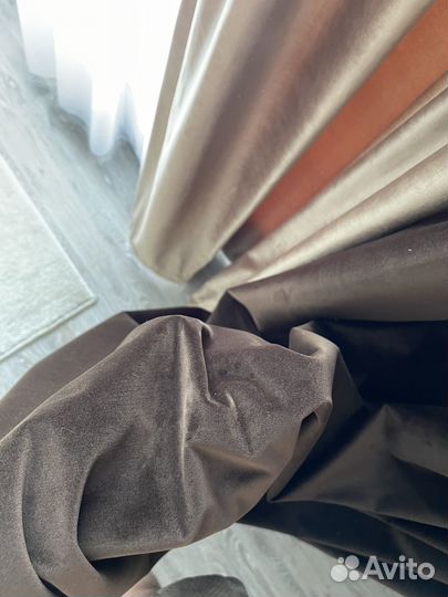 Шторы велюр