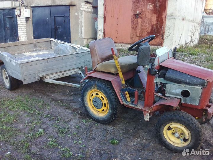 Самодельный mini трактор