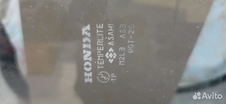 Стекло задней двери honda stream