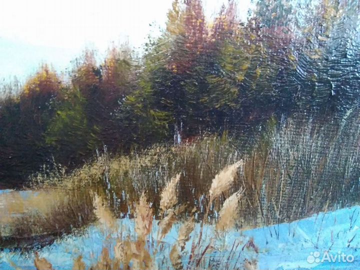 Картина, авторская, холст/масло, 40*30