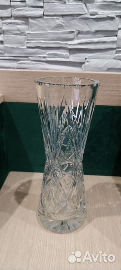Хрустальная ваза