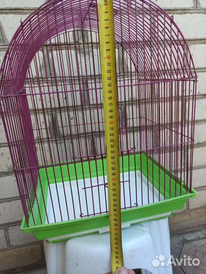 Клетка для волнистого попугая б.у