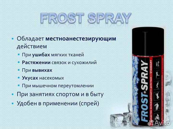 Спортивная Заморозка Frost Spray 400 мл