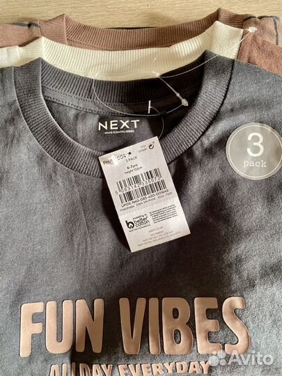 Футболка некст 7 лет новые