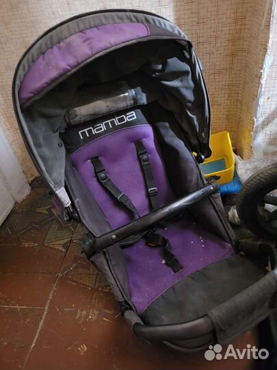 Коляска 2 в 1 без рамы