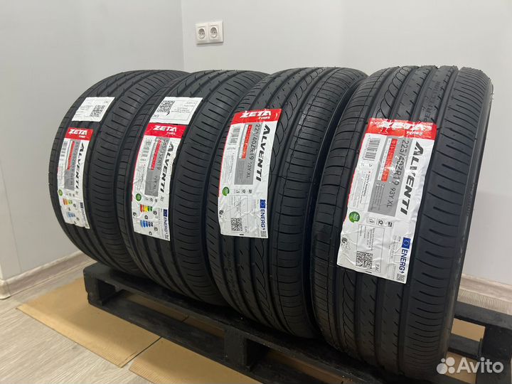 Zeta Alventi 225/40 R19 и 255/35 R19 104Y