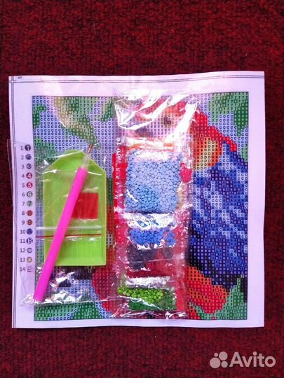 Набор для творчества алмазная мозаика стразы камни