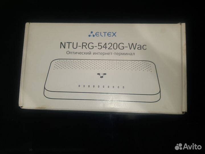 Оптический модем eltex 5420G-WAC от ростелеком