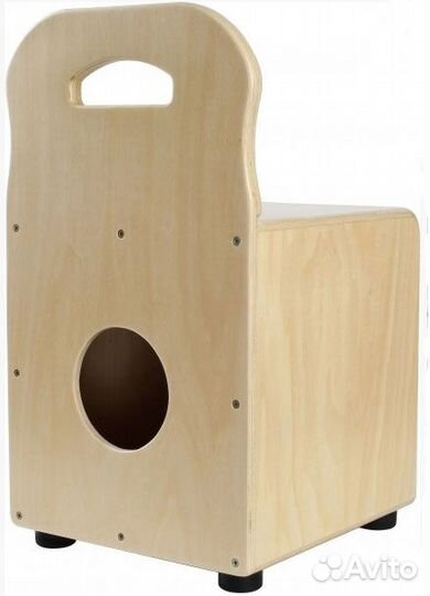 Детский кахон со спинкой EasyGo Stagg CAJ-KID RD