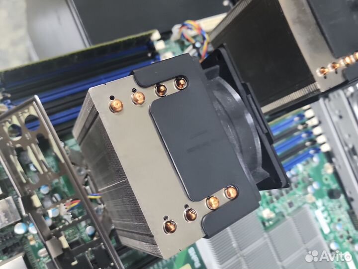 Сборка Supermicro x8dtg-qf+e5645*2+32gb