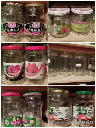 Банки с винтовой крышкой