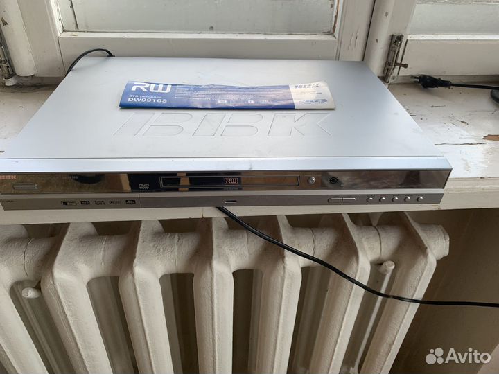 Плеер DVD сд ввк на ремонт/разбор металл с пультом