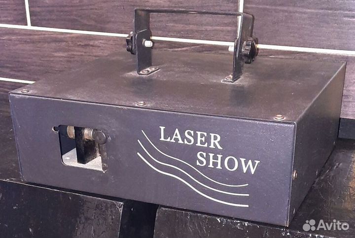 Лазер Красно-Синий Pro Club RB LED Светомузыка Mic