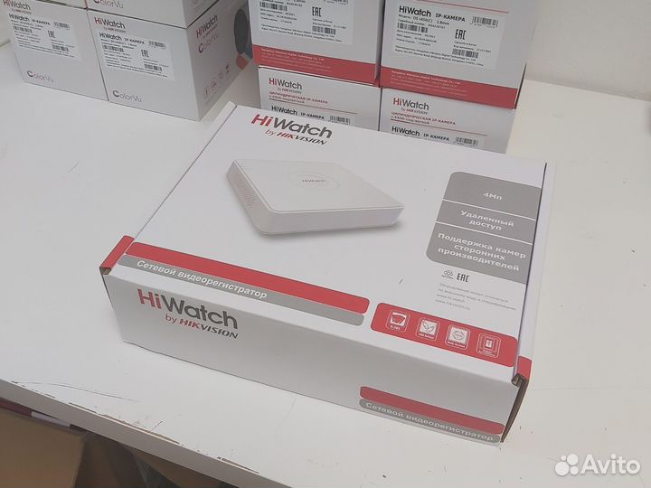 HiWatch n208(С) видеорегистратор ip 8 канальный