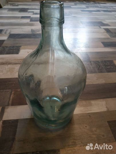 Бутыль стеклянная б/у СССР