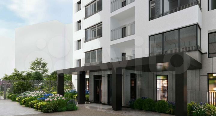 2-к. квартира, 51,2 м², 7/15 эт.