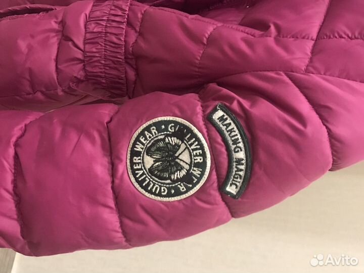 Куртка зимняя для девочки. В отличном состоянии