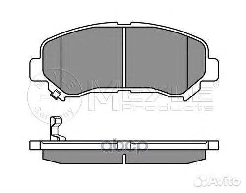 Колодки тормозные 0252463217 Meyle