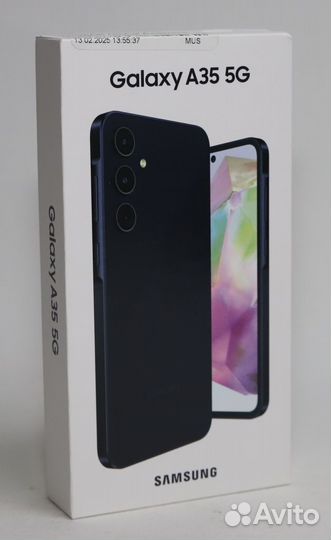 Коробка от samsung A35 5G
