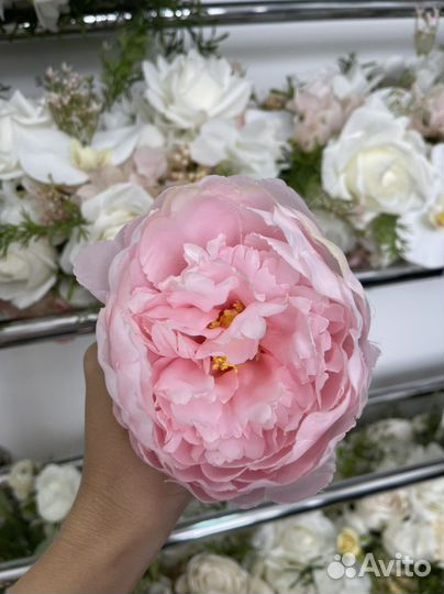 Искусственные цветы бу