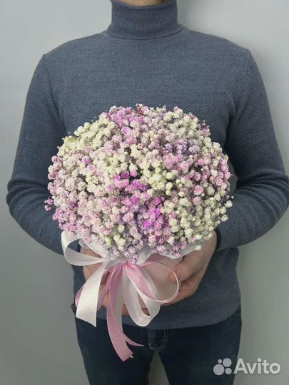 Букет из гипсофилы