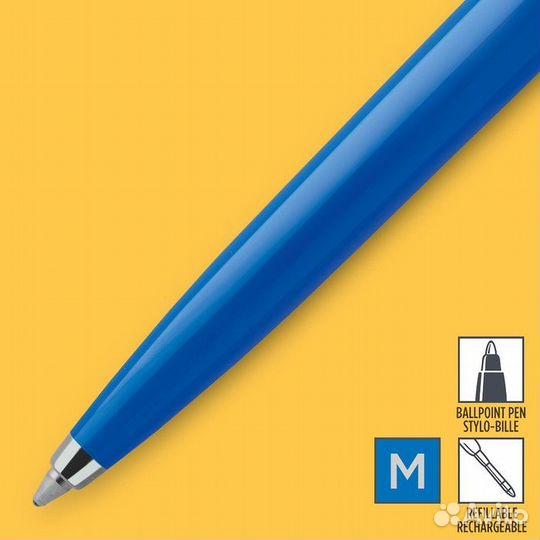 Ручка шариковая Parker Jotter Color M, корпус плас