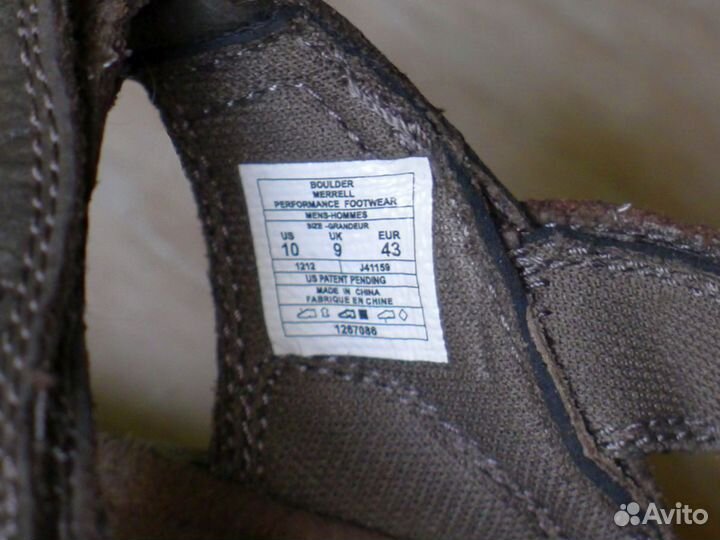 Сандалии кожаные Merrell US8-11 (40.5-46) new ориг