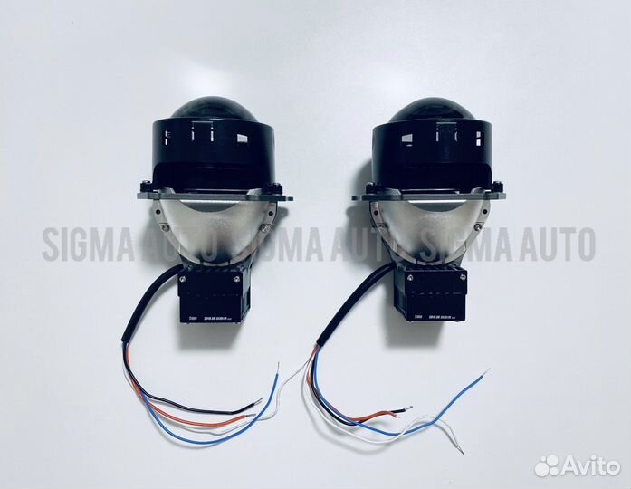 Диодные bi led линзы Aozoom би лед 24В Volvo FH,FM