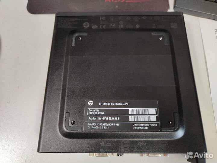 Неттоп hp 260 G3 (Core i3, SSD 256Gb, 8Gb DDR4.)