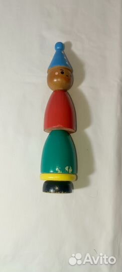 Игрушки из СССР человечек и ёлка