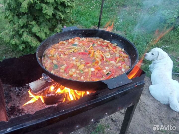 Казан чугунный 12 литров