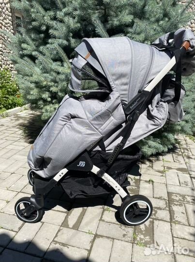 Коляска Babalo 2023серая )