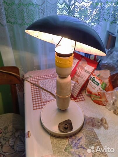 Лампа настольная грибок 1962
